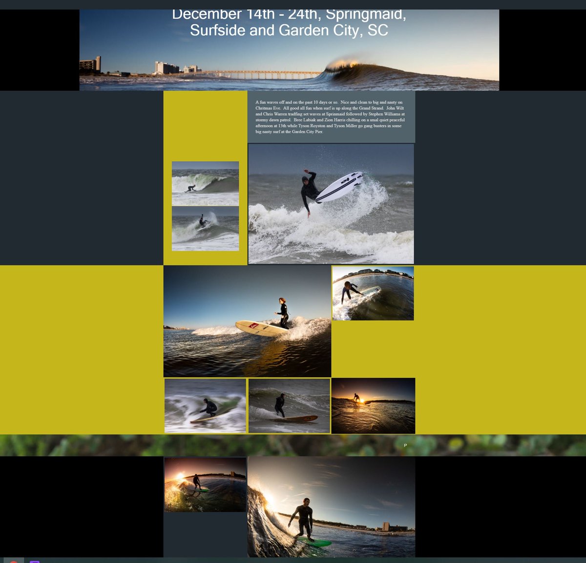 Fun waves past several days
 Nimbusgss.com #eastcoast #surfing