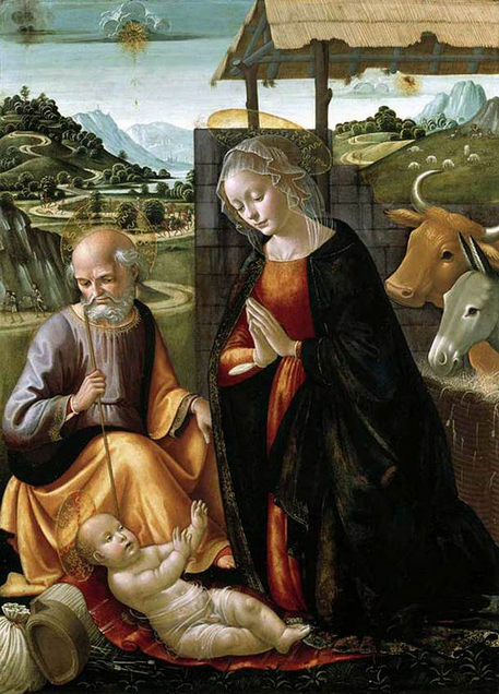 Nativity
tempera on panel
85 cm x 63 cm
ca. 1492
Fitzwilliam Museum, Cambridge

Domenico Ghirlandaio

#Ghirlandaio #FitzwilliamMuseum #Cambridge