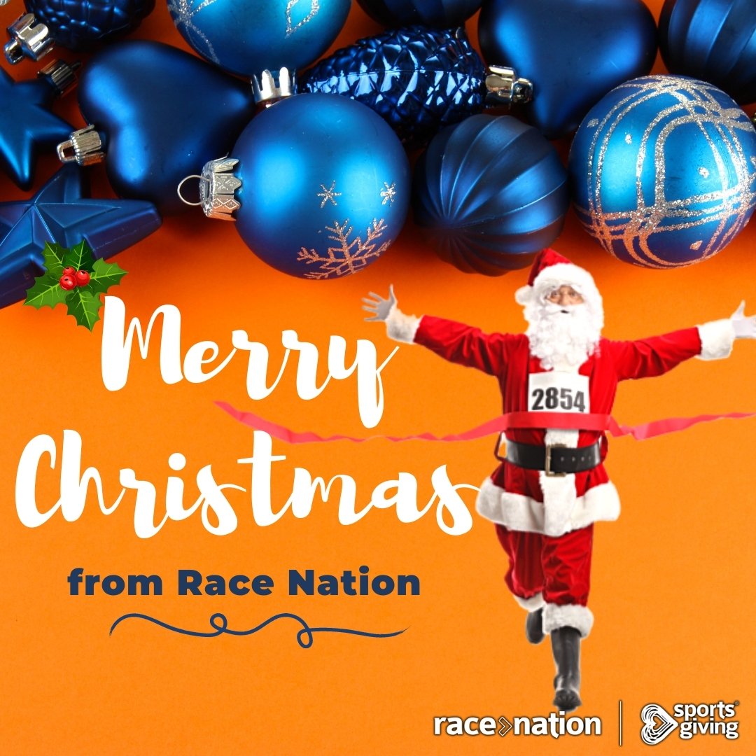 All of us at Race Nation would like to wish everyone a very Merry Christmas!🎅
It may look a little different this year but wherever you are we hope you can put your feet up, relax and feel the festive cheer! 🎄❄️🥂#merrychristmas #racenation #runchatuk #sportsevents #whatayear