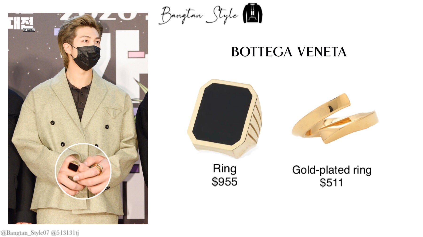 Charting BTS leader RM's best Bottega Veneta looks to date