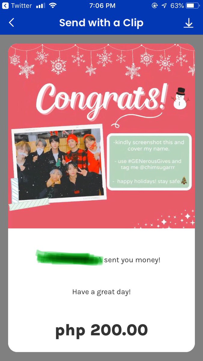 scoups_of_cheol's tweet photo. MERRY CHRISTMAS INDEED!!🎄♥️ Thank you po sa mga naging ninang/ninong ko ngayon pasko!! super kileg po ako 🥺 Happy Holidays po! sana masarap ulam nyo 🥰😆

@RM_ForeverRain @kamotenggala @VanillaSenpaii @ohbaekmyeon @chimsugarrr 
#GENerousGives https://t.co/pQNylo3CDx
