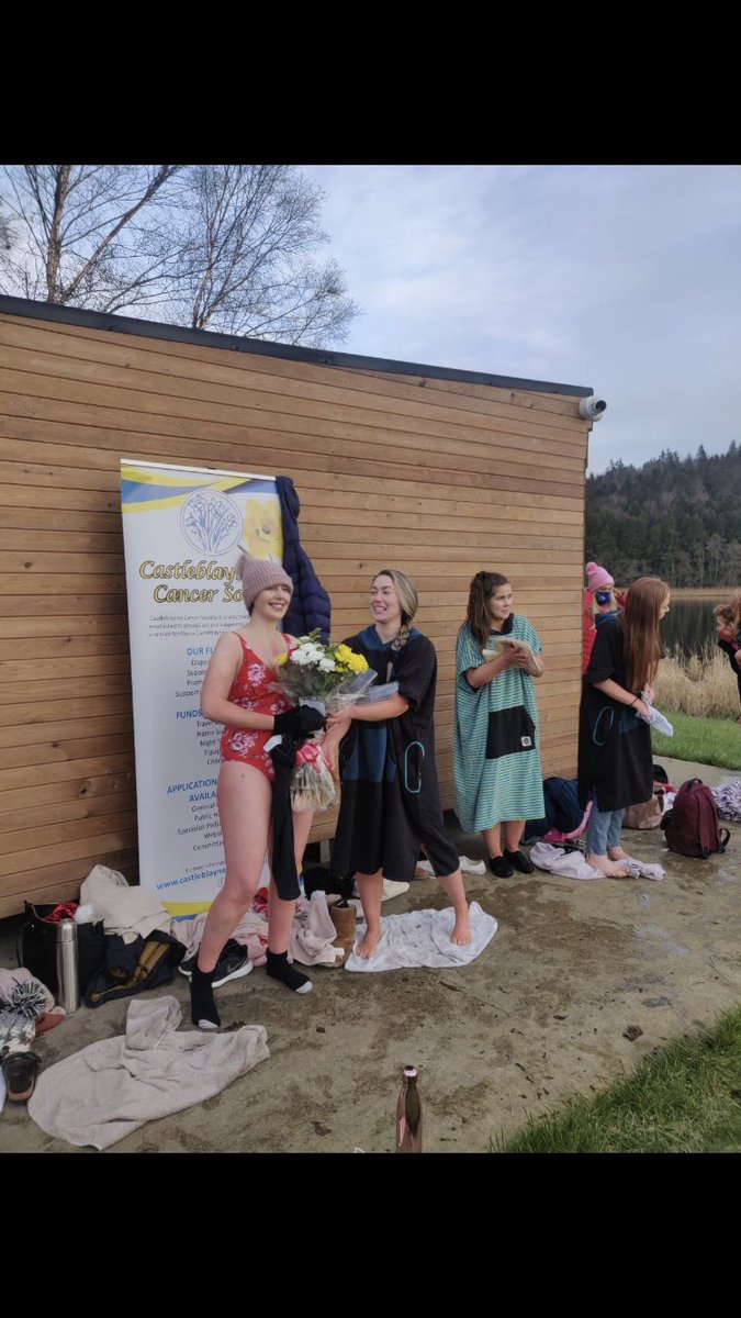 CiaraDonnelly4's tweet photo. We did it!!! 🏊‍♀️ Such a fantastic morning for the @BlayneyCS Thank you so much to everyone who supported! Over 9,000 euro raised! It’s not too late to donate ❤️ Merry Christmas Everyone 🍾🎄 https://t.co/3BWpJvWZsD