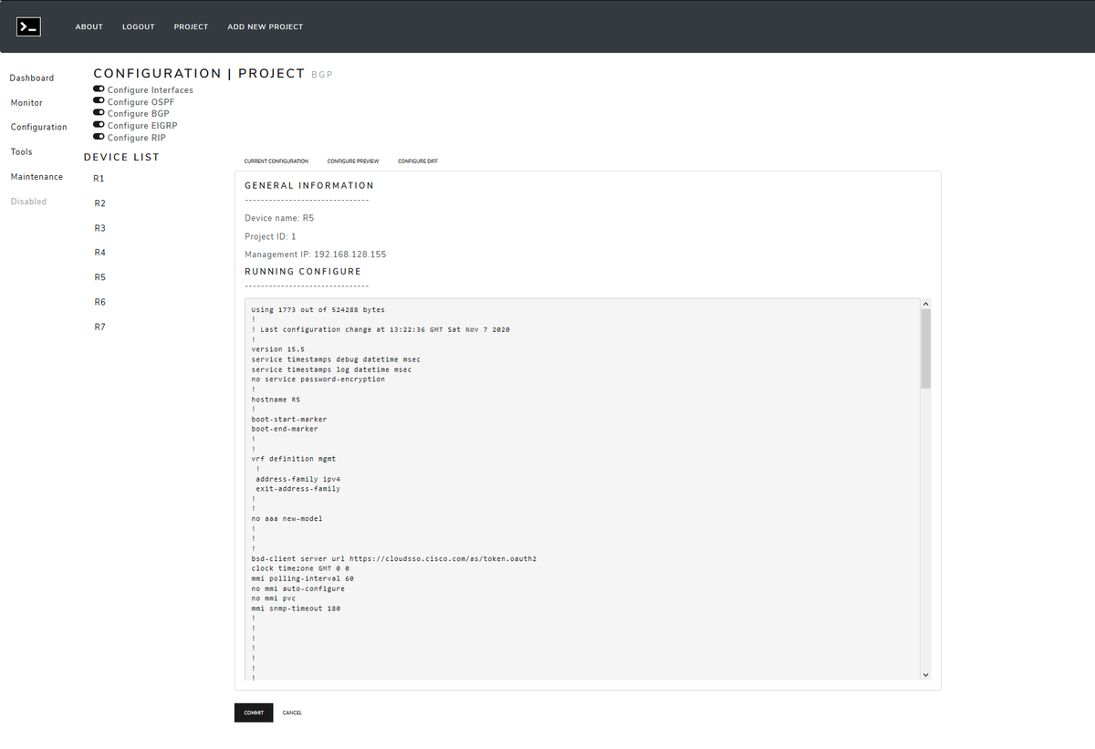 kimdoanh89's tweet photo. Have some fun with the Frontend for my #fastcli backend (using #nornir). The frontend can manage projects with a simple dashboard and monitor page that outputs both raw data and JSON format.
Thanks, @0x2142 for his great blog!
https://t.co/oP307EvmrJ https://t.co/jIvTRfpVIN