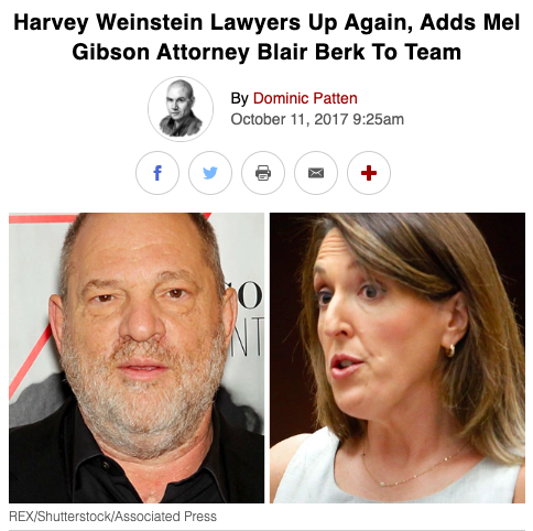 In 2017, at the height of the  #MeToo   movement, Blair joined Harvey Weinstein's legal team to defend him against allegations of misconduct by more than 80 women.  #FreeBritney