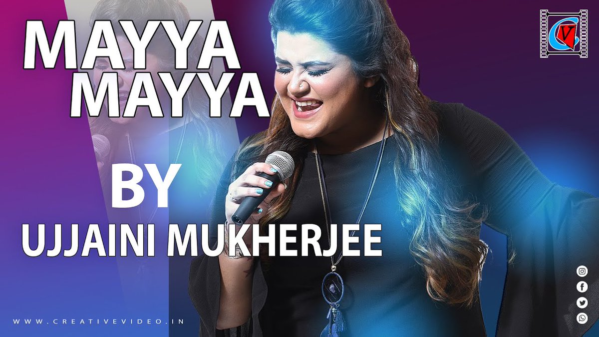 Mayya Mayya | Guru | A.R. Rahman | Chinmaye | Covered By Ujjaini Mukherjee
Enjoy and stay connected with us!! Subscribe to our Channel -
youtu.be/Ne7o7jQg6yg

#MayyaMayya #UjjainiMukherjee #CreativeVideo