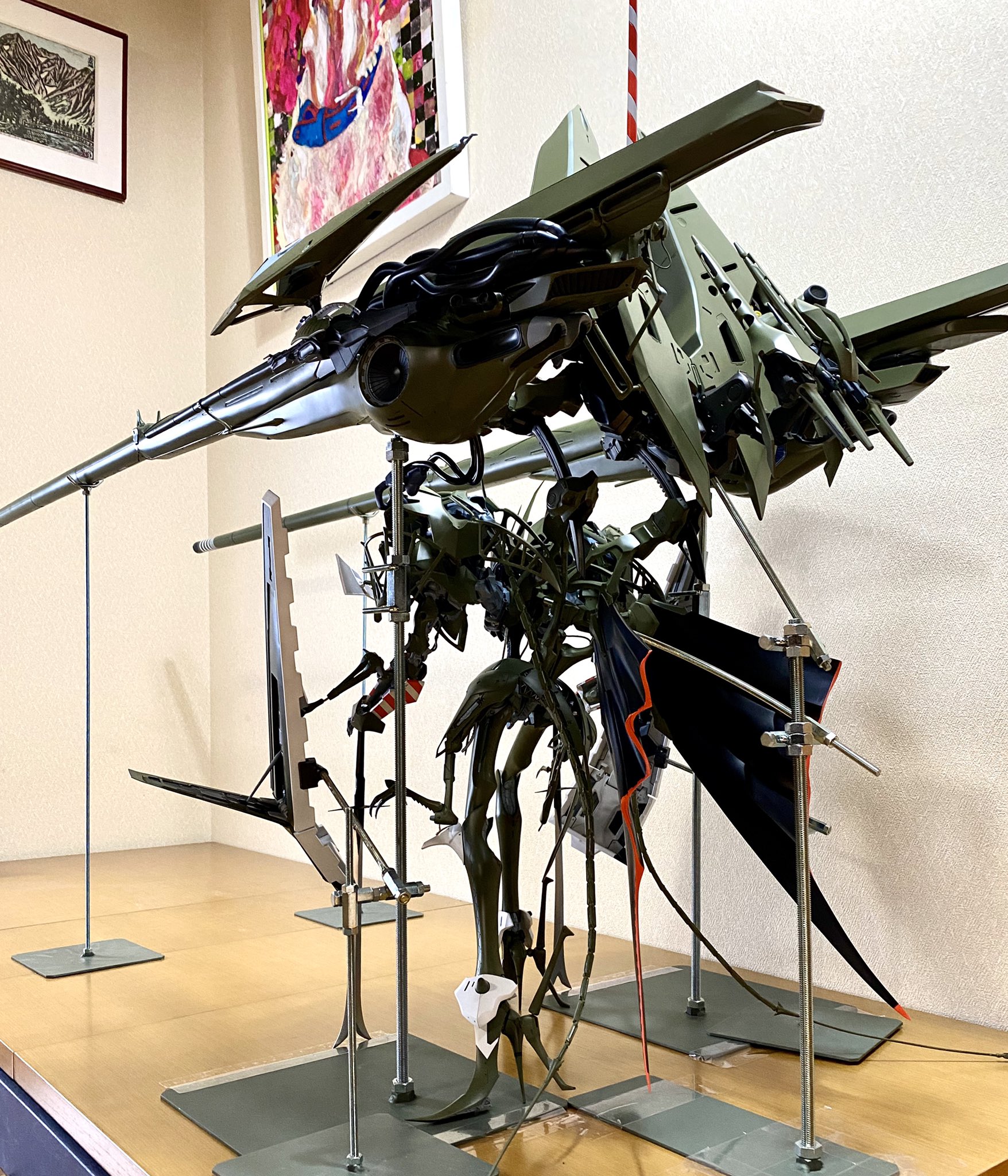 ヤクトミラージュツインタワー ガレージキット 海賊版 ヤクトミラージュツインタワー ガレージキット 海賊版