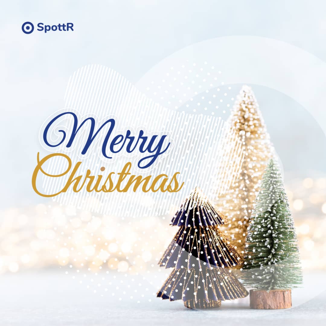 SpottrHQ's tweet photo. Merry Christmas to you and your family.

Enjoy the holiday🥳 https://t.co/kzU3PP0ucZ