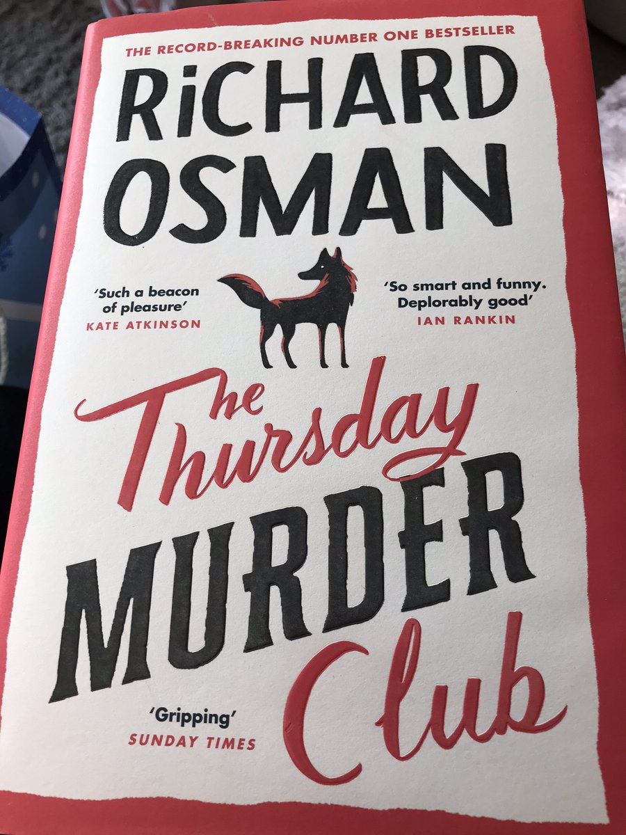 ohmrshayes's tweet photo. So excited to read this ❤️#christmaspresent @richardosman https://t.co/bC9UyTCHxg