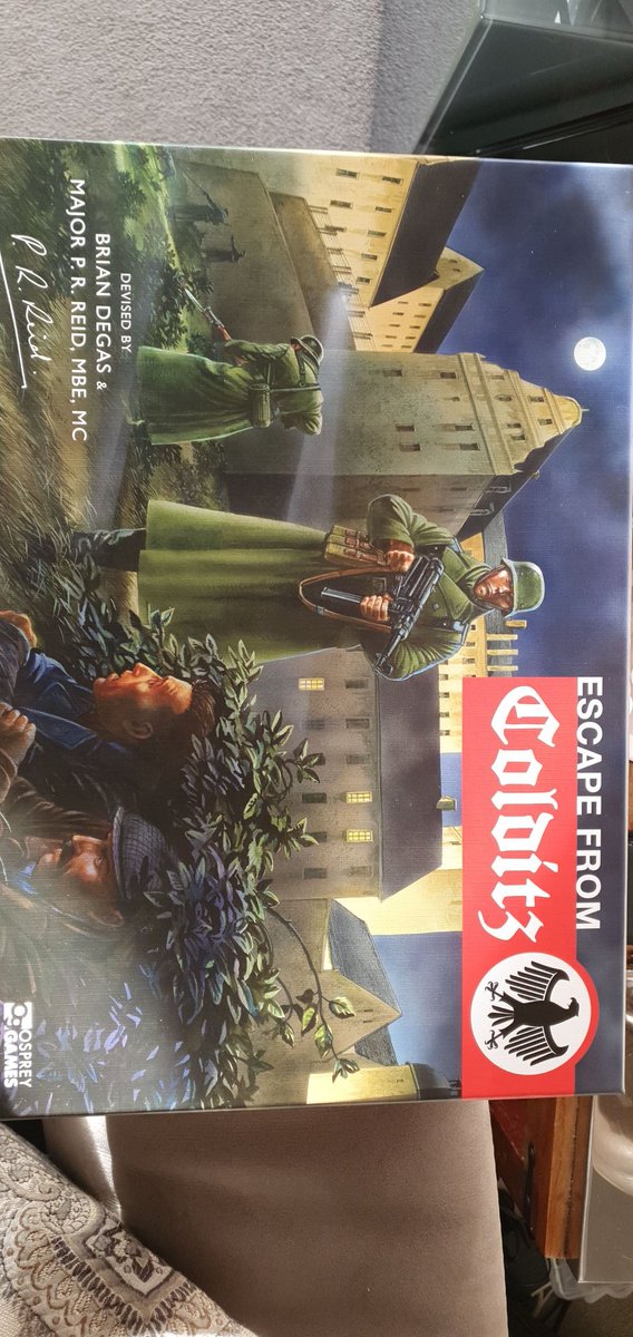 stuartroberts18's tweet photo. Best Christmas present from the wife.
Escape from Colditz
#oldschool #retro #escapefromColditz https://t.co/lgWGSrVd8I