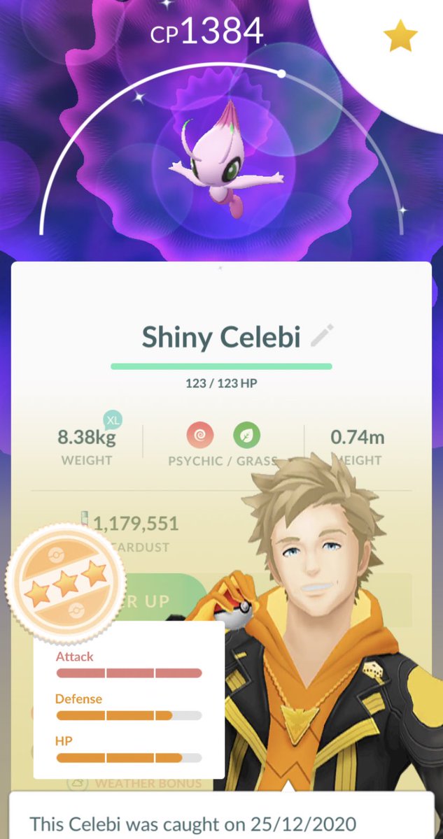 PokemonVipes's tweet photo. Completed my challenges on Christmas Day - My Christmas Presents were:

- 93% Genesect
- and the Gorgeous Shiny Celebi 

#PokemonGO #Genesect #Shiny #Celebi https://t.co/DECNBGA7XQ