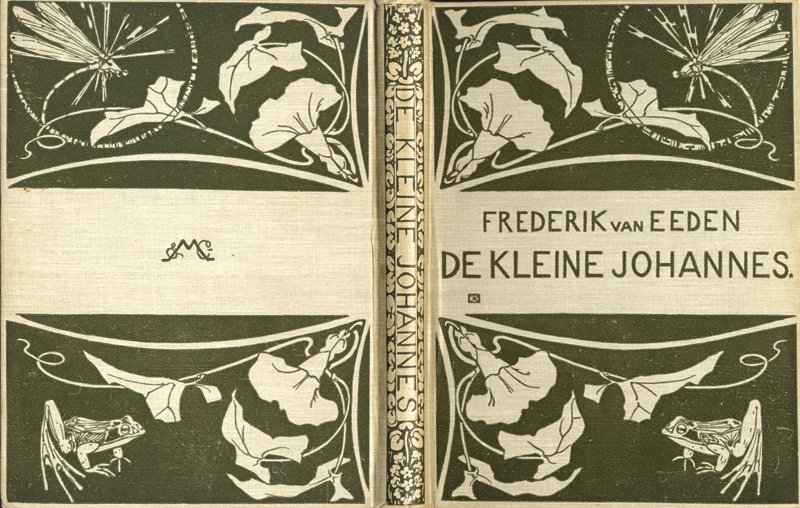 2/ Dutch Art Nouveau book covers from around the year 1900.