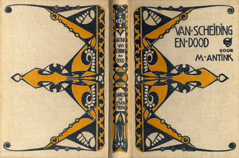 2/ Dutch Art Nouveau book covers from around the year 1900.