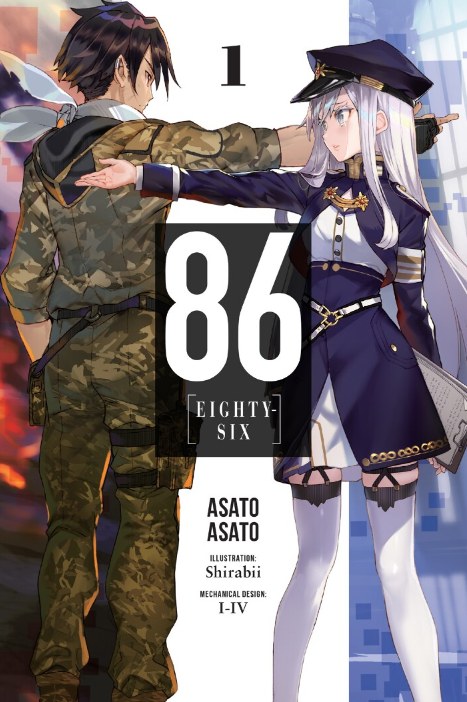 Volume 1 of 86The tragic tale of human greed filled with deception and betrayal.The story of those opressed by the system.The history of idealistic girl and her struggles in the cruel world.Where some were deemed pigs in human form therefore non existent.The Eighty Six.