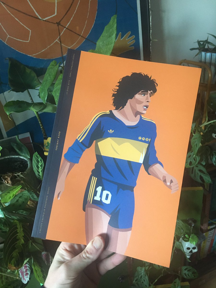 🎅🎄❄️ Today’s the day for giving and we’ve got a copy of the Boca Juniors issue of @thesefootytimes, with El Diego (RIP) on the cover, to give away. All you need to is: 🔵 RT this tweet 🟡 Follow @StanchionBooks 🔵 Tag a pal below 👑 Winner announced at midnight!