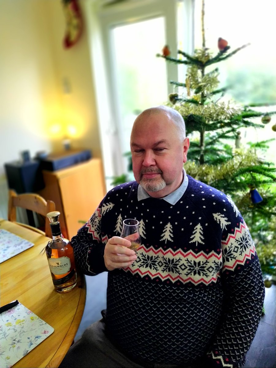 Christmas service done, time to sample my present #ClergyMaltClub