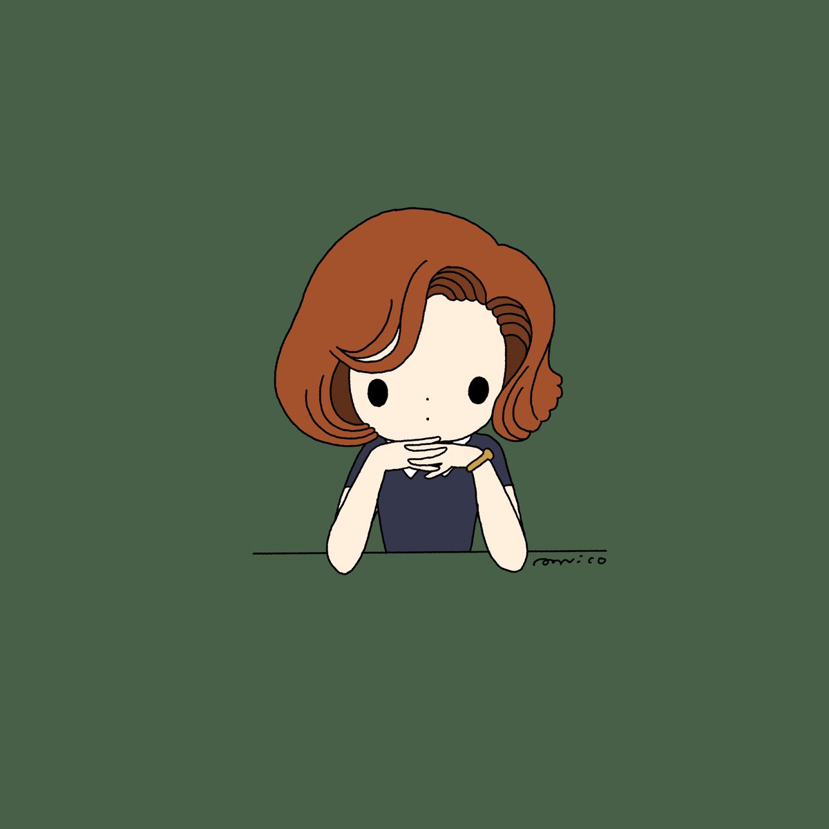 「クイーンズ・ギャンビット
おもしろかったす!♟️

#thequeensgamb」|paricoのイラスト
