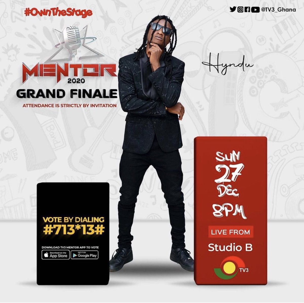 Adina_Thembi's tweet photo. Merry Christmas!! Vote for these two dope rappers this Christmas Day!! 🥂
@KwekuBany @Hyndu_Gh
The finale is on Sunday!! 💃🏾💃🏾#TeamAdina https://t.co/Ka3uRJ2Xkz
