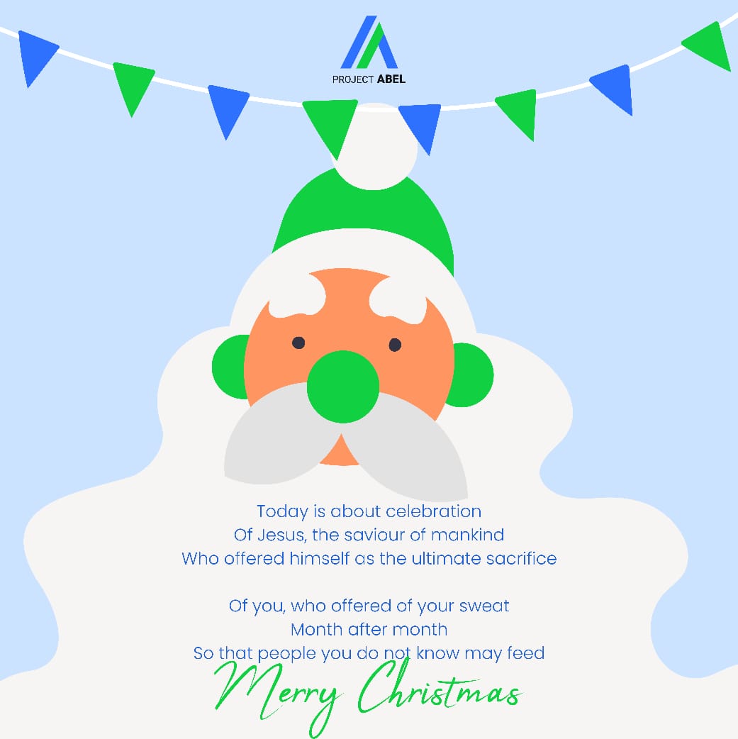 projectabel_'s tweet photo. Merry Christmas to all our DONORS and everyone out there who put smiles on faces in spite of this trying times.

-----
#ProjectAbel
#Christmas2020 
#Charity https://t.co/Ih6seiEzpb