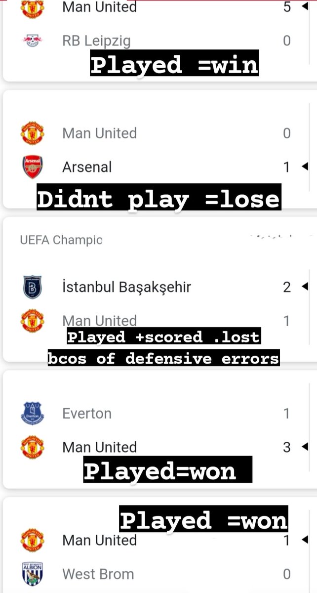Utd have won 77% of their games when Anthony has started . Utd have won only 5 out of 18 when he hasn't, taking the win percentage down to 28%