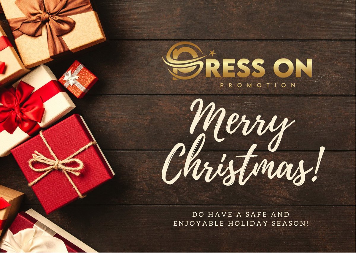 PressOnPromo's tweet photo. Happy holidays !!🗣🥳🎄 https://t.co/fQxEVlJV8E