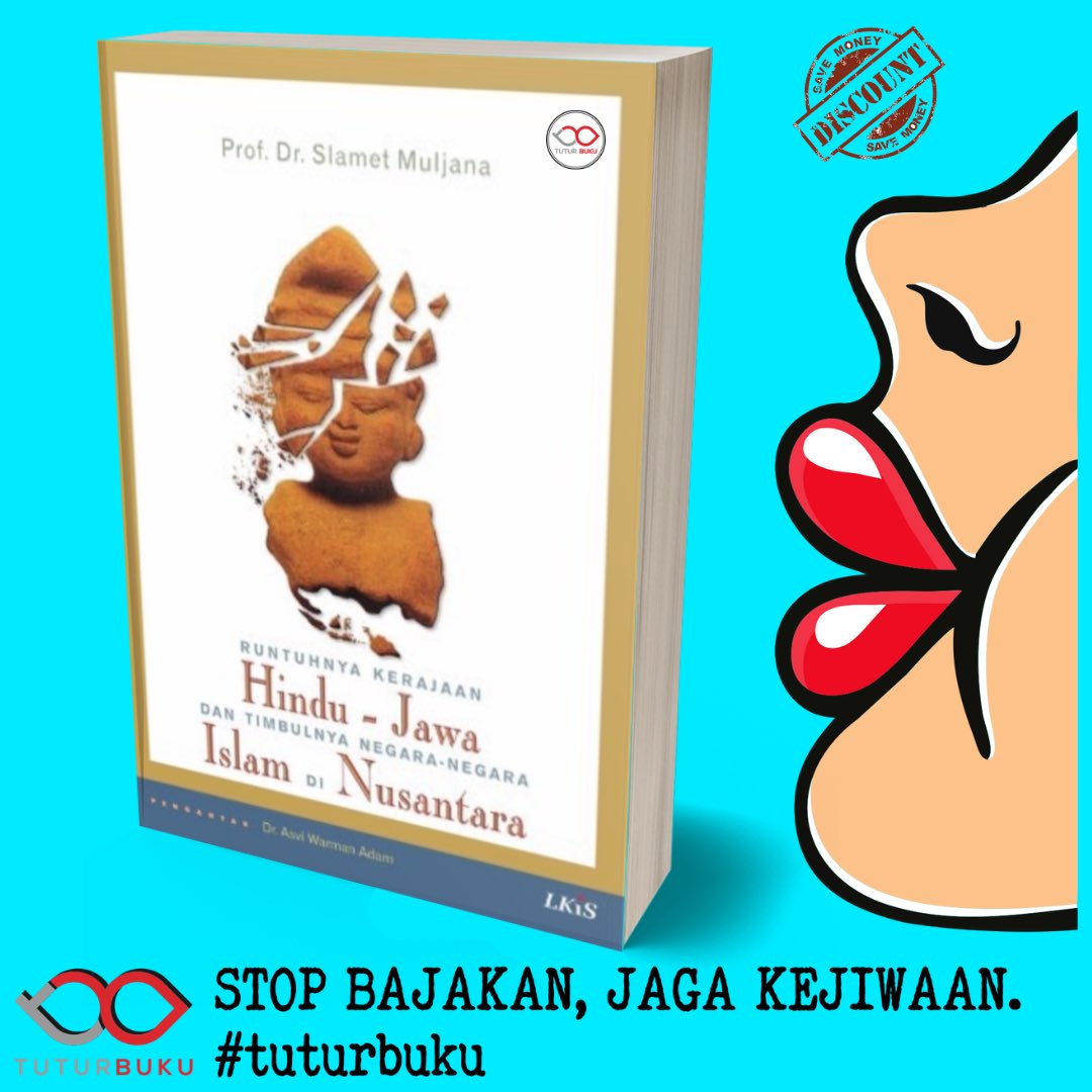 BukuTutur's tweet photo. Runtuhnya Kerajaan Hindu Jawa Dan Timbulnya Negara Negara Islam Di Nusantara
Slamet Muljana
LKIS
xxvi+304
80rb
#runtuhnyakerajaanhindujawadantimbulnyanegaraislamdinusantara #slametmuljana #majapahit #sejarah #bukusejarah #bukulangka #bukuoriginal #jualbuku #tokobuku #tuturbuku https://t.co/Gnj4izcpOO