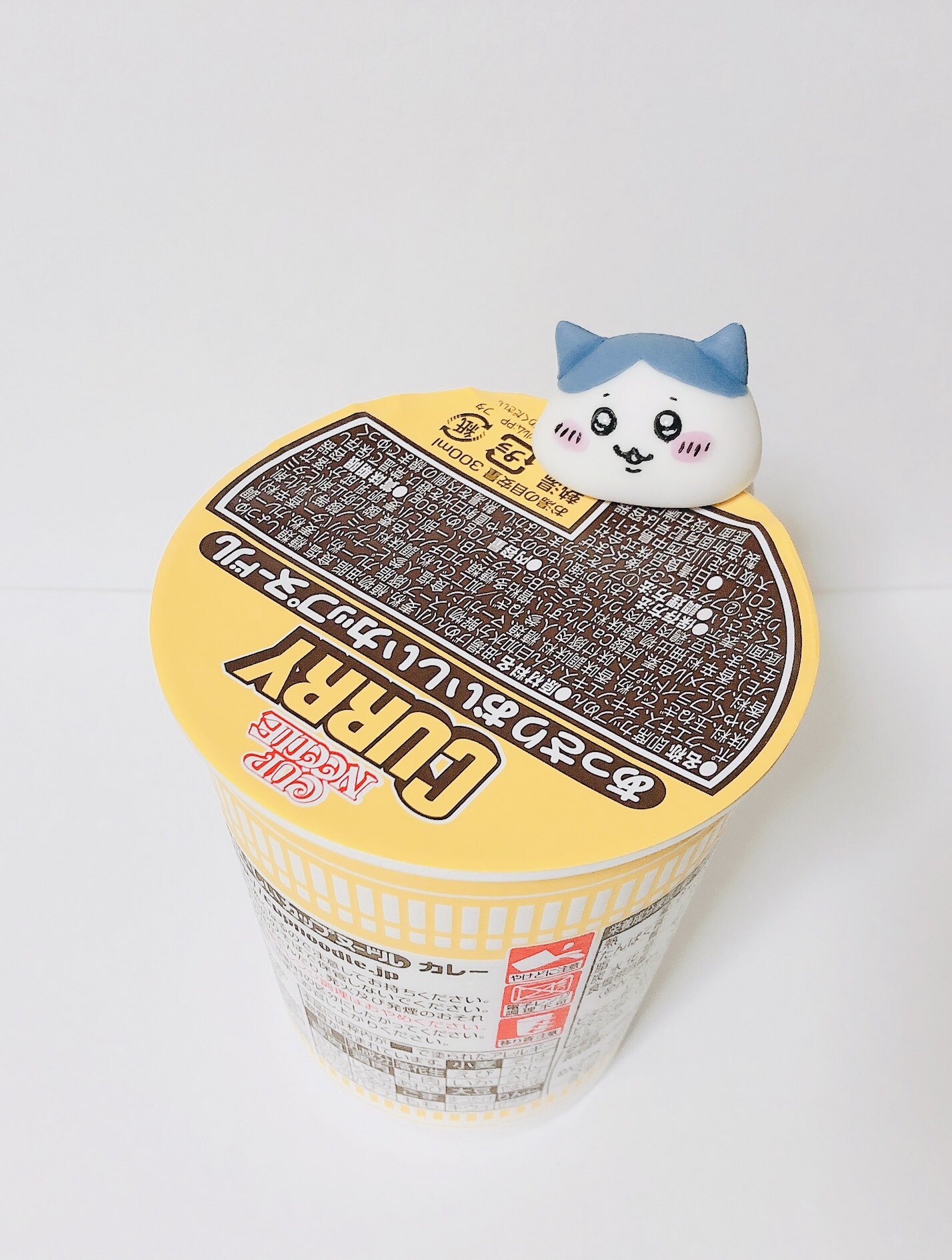 らいちぃ ぬーどるストッパー作ってみた ちいかわ ハチワレちゃん ハンドメイド 樹脂粘土 T Co Mohoap08qv Twitter