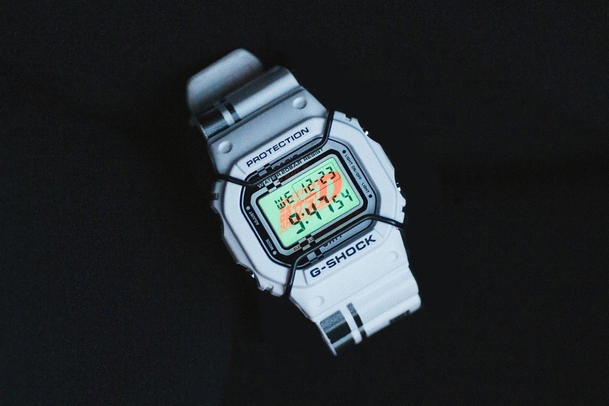 dw-6900 Initial D G-Shock 文字頭D 海外｜時計
