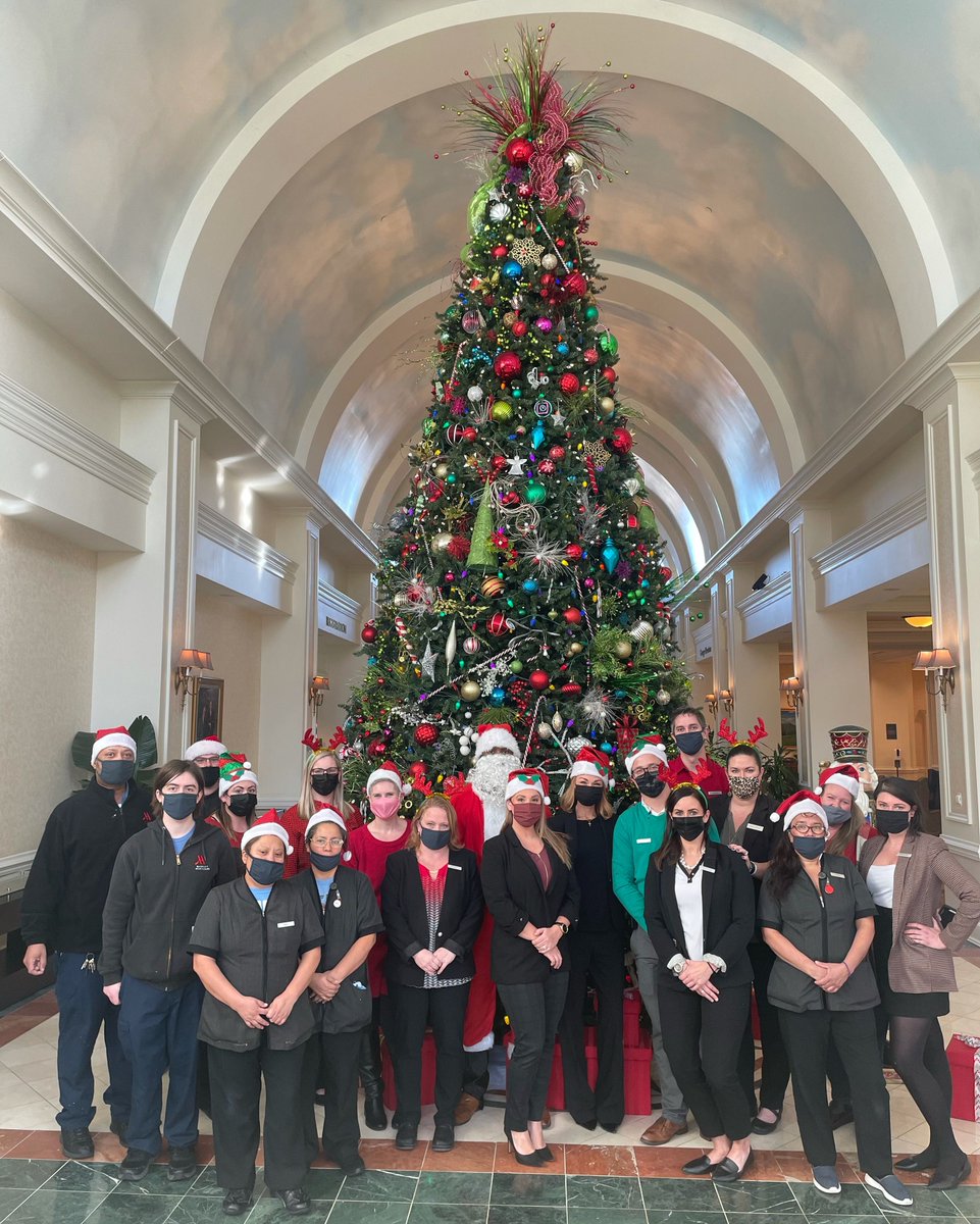 Merry Christmas and Happy Holidays from the Spartanburg Marriott team!