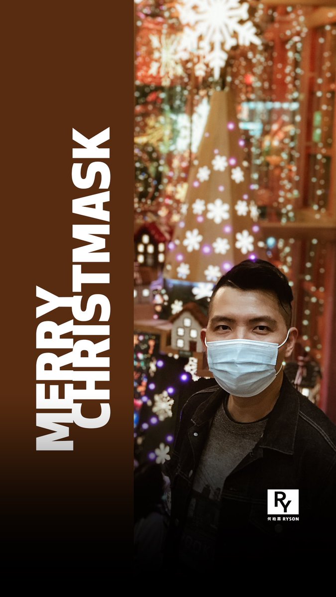 RysonHo's tweet photo. 願聖誕罩落，盡快。#MerryChristmask https://t.co/UCHloUw9TI