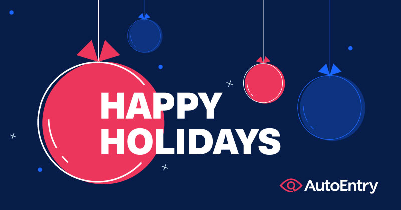 Happy Christmas from everyone at AutoEntry!