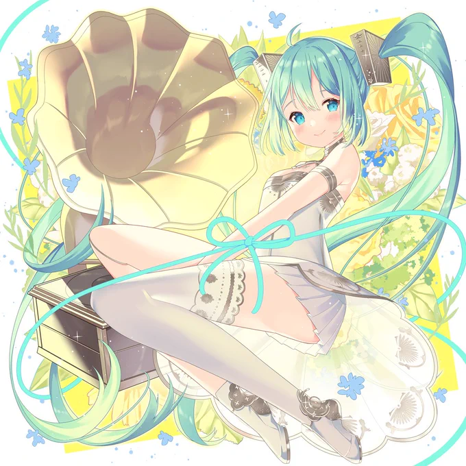 #これが私の代表作
今年はたくさんミクさん描かせてもらえて楽しかった! 