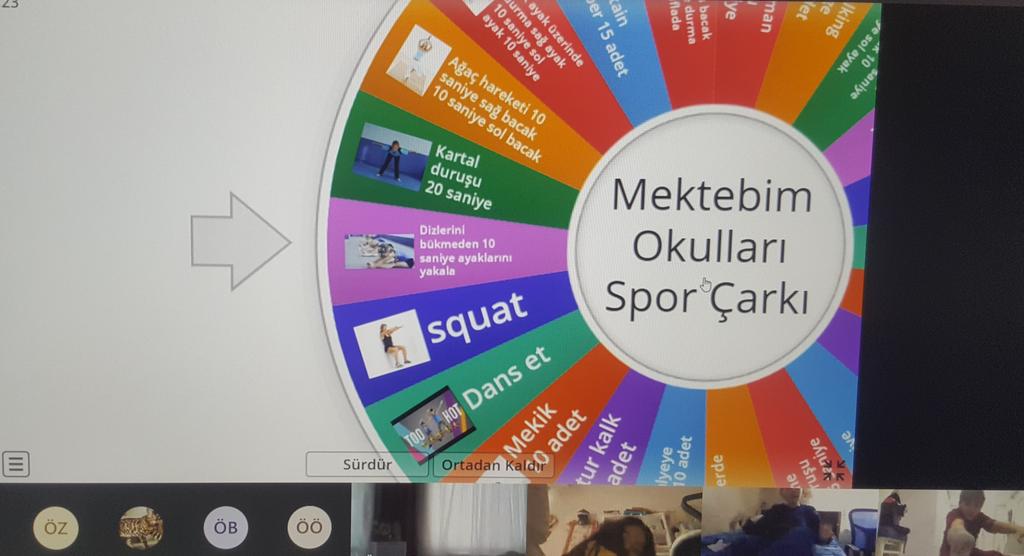 Hlykynchmz's tweet photo. İlkokul öğrencilerimizle bu hafta Beden Eğitim dersimizde çeşitli hareketlerden oluşan Mektebim Okulları Spor Çarkı oyununu eğlenerek oynadık. @KalyunSimay @cagriyorukk @CemilKiraz6 @BirolMafiret @MustuKenan @zkanUsta17 https://t.co/I3MGt2csCN
