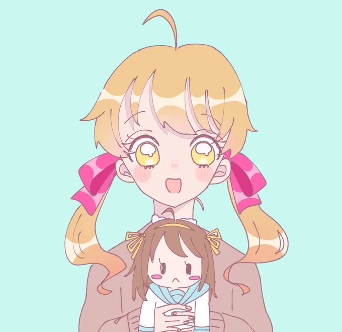 似顔絵描いてもらった!そっくり!かわいい!ハルヒぬいぐるみ欲しい! 