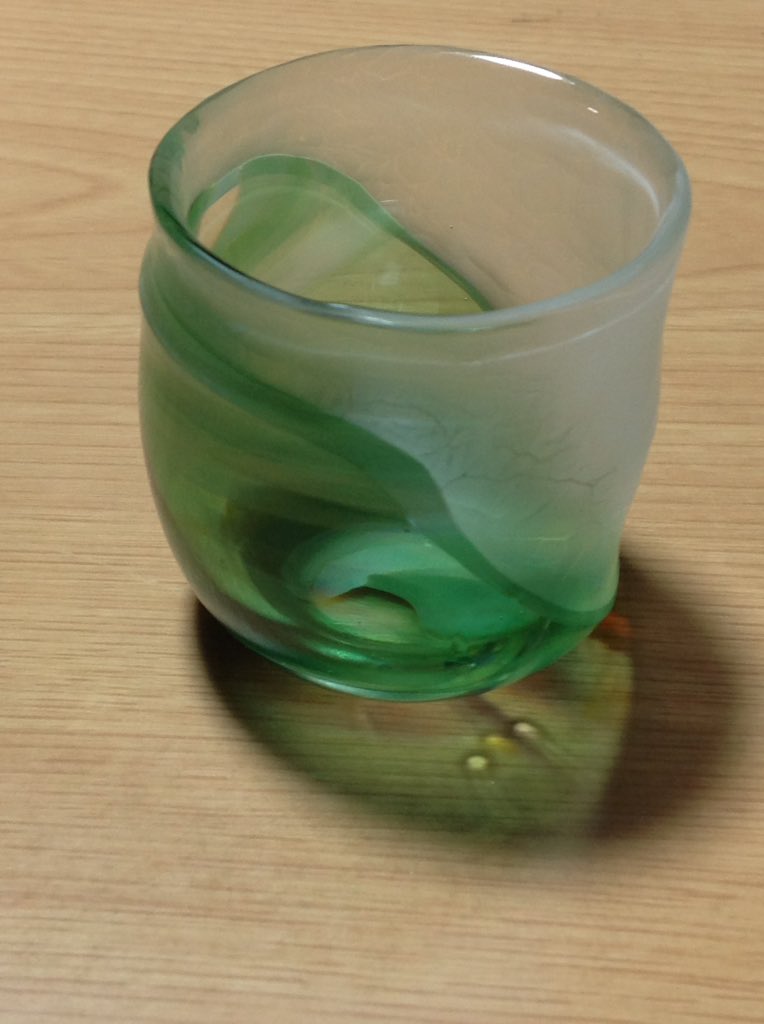 daisukifood's tweet photo. I got a new sake cup for me🍶 https://t.co/0bl9gpBIKc
