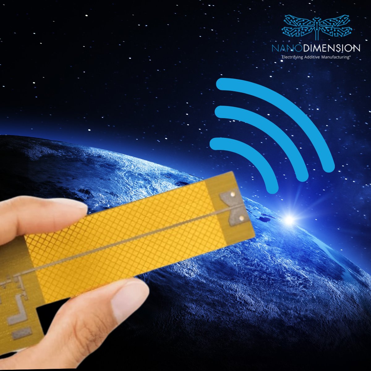 NanoDimensionX's tweet photo. Did you know that 3d printing #RFamplifiers drastically reduces both the cost and time required per iteration? NO? Read up on the case study with L3Harris and learn more about #AME and the potential to use radio frequency circuits for RF systems. https://t.co/8XinrWIbGv https://t.co/owtC6e7fhh