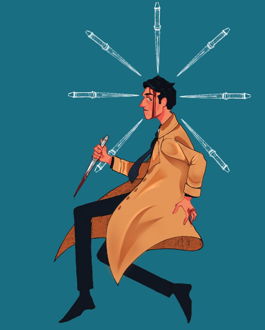 Marble89089460's tweet photo. Can I be a part of #SPNFamily ? Btw first time posting art here kinda nervous 😳 #castiel https://t.co/W6O11nnTx4