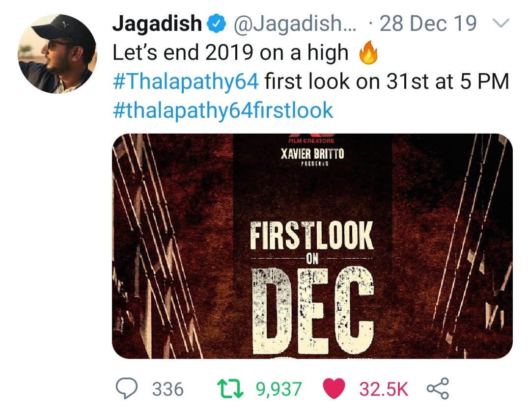 Sasidharanjill1's tweet photo. Sunday Kula #Master Update Vanthrum Or Monday Varum Last End 2K19 #MasterFirstLook Vantchi 31st at 5PM & This Year End Kula #MasterTrailer Update Vanthrum New Year Ku Trailer Release Agum 🔥😉
Bro We Are Waiting For Your #MasterUpdates 😉🖤
@Jagadishbliss @Dir_Lokesh https://t.co/xRW75uM9yR