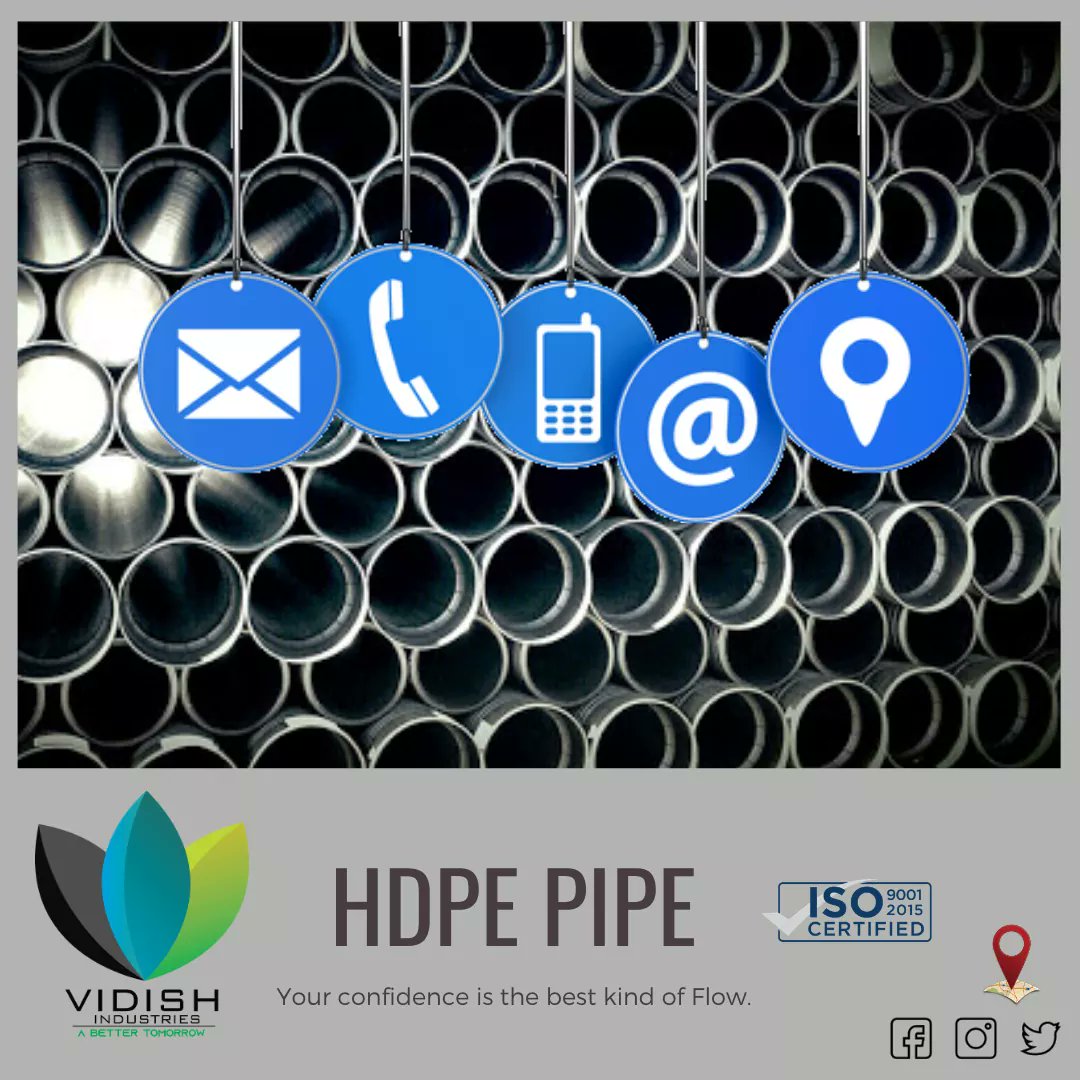 HDPE Supplier in Udaipur-Rajasthan, the best HDPE providers in Rajasthan. We provide best solutions in Udaipur-Rajasthan .
@vidishindustries  #pipetobacco #pipesmokers #pipe #pipeliners #pipemaking #pipesmoker #billabongpipemasters #pipeburn #pipeliner Jaipur click
#rajasthan