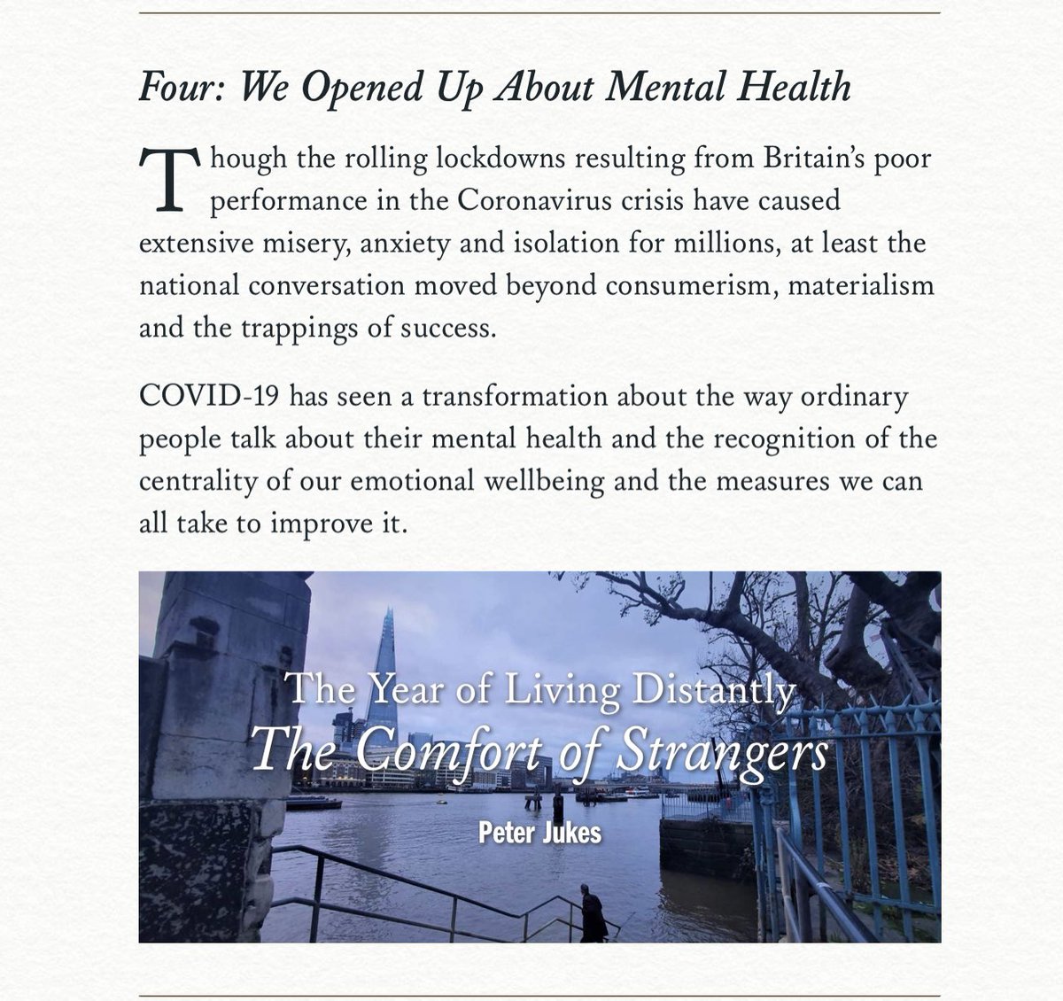 Reasons to be Hopeful 4: We Opened Up About Mental Health  https://bylinetimes.com/2020/12/24/byline-times-christmas-cheer-reasons-to-stay-hopeful/