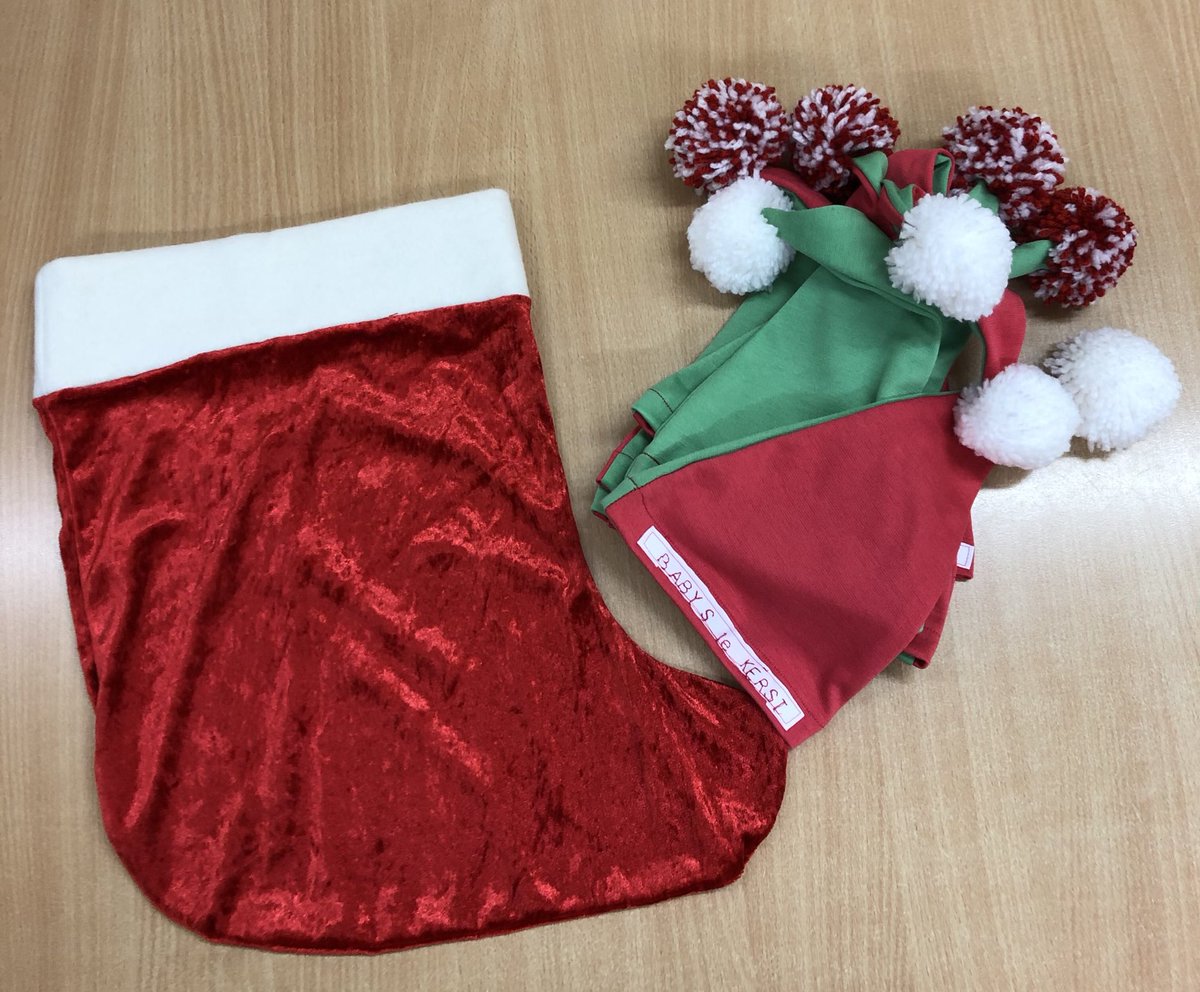 De eerste ⁦<a href="/VSV_DeSlinge/">VSV de Slinge</a>⁩ kerstbaby in het ⁦<a href="/Slingeland_ZH/">SlingelandZiekenhuis</a>⁩ is in aantocht! Er zijn weer kerstmutsen gemaakt ⁦<a href="/kramerjac/">jacqueline krämer</a>⁩ #welkom #kerstbaby