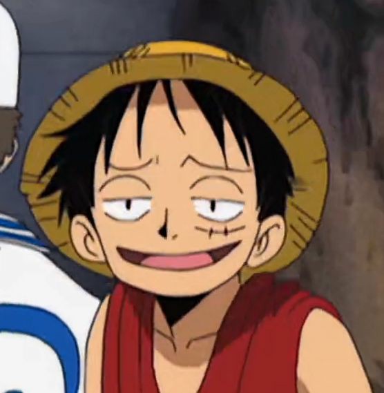 luffy reaction pic; a thread
