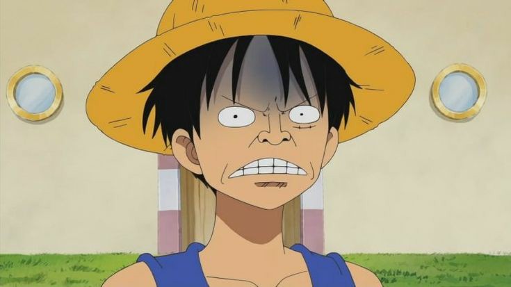 luffy reaction pic; a thread