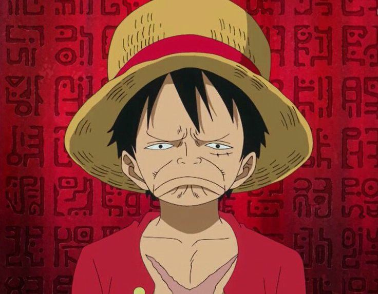 luffy reaction pic; a thread