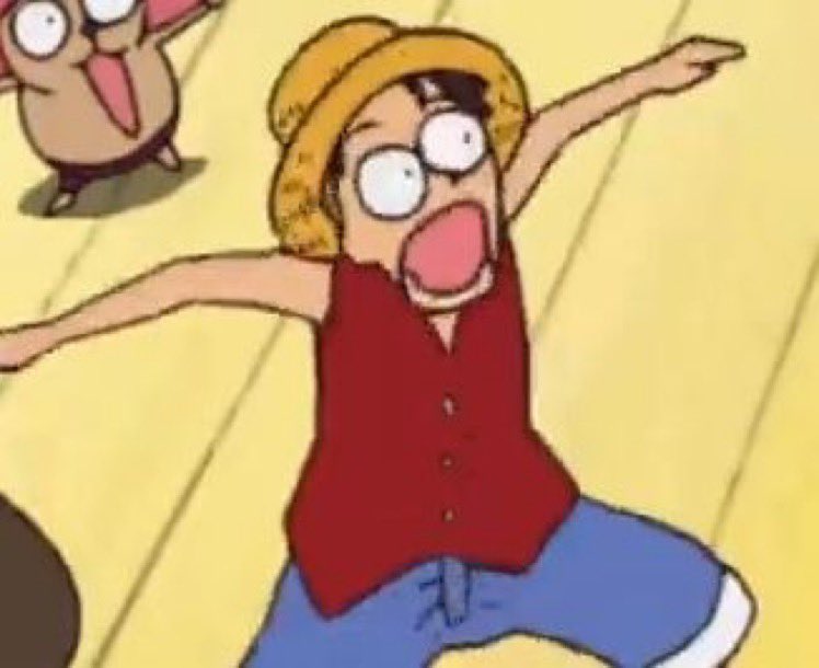 luffy reaction pic; a thread