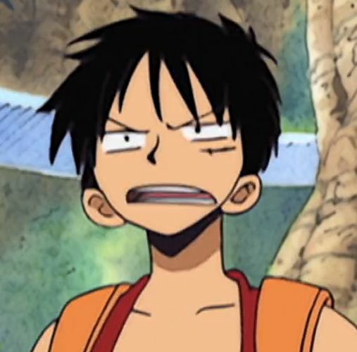 luffy reaction pic; a thread