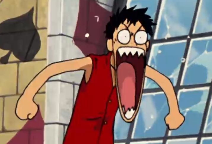 luffy reaction pic; a thread