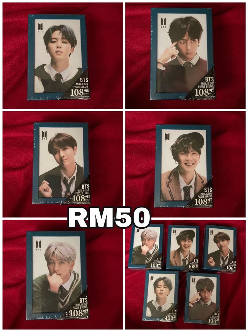 fluffybomb1's tweet photo. [ WTS - Malaysia Only 🇲🇾 ]

💜 BTS Mini Jigsaw Puzzle - RM50
💜 BTS Jigsaw MOTS:7 Puzzle - RM53
💜 BTS Jigsaw MOTS:7 Mini Clear File - RM15
💜 BTS Jigsaw MOTS:7 Hologram Postcard - RM15/18

Price excludes local postage.
Postage RM6-RM8 (based on items)

Dm me if interested 😊💜 https://t.co/5I1w6EEADO