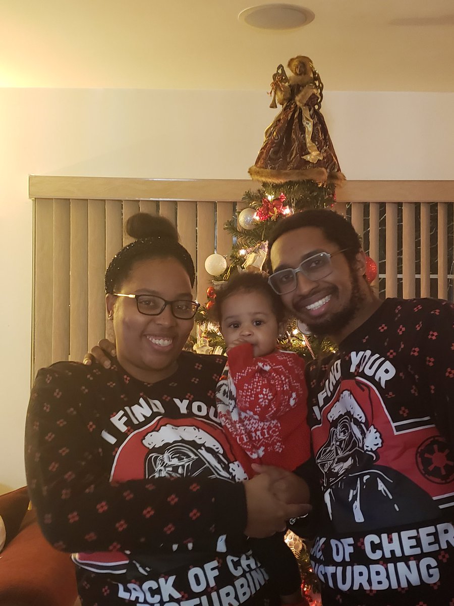 LIFESTYLE_DVA's tweet photo. @FOX2News My first Christmas with mon and dad.  Born in March when shutdown occurred but I am so happy. https://t.co/4ydN1yAYCI