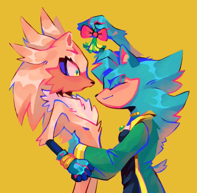 secret santa gift for @ChaosVoltage !! merry crisis 