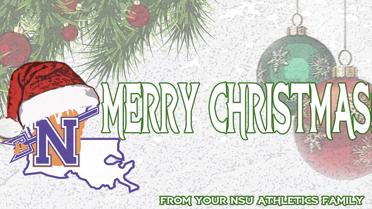 From our NSU Athletics Family to Yours, Merry Christmas!!! 🎄🤘😈#ForkEmDemons
